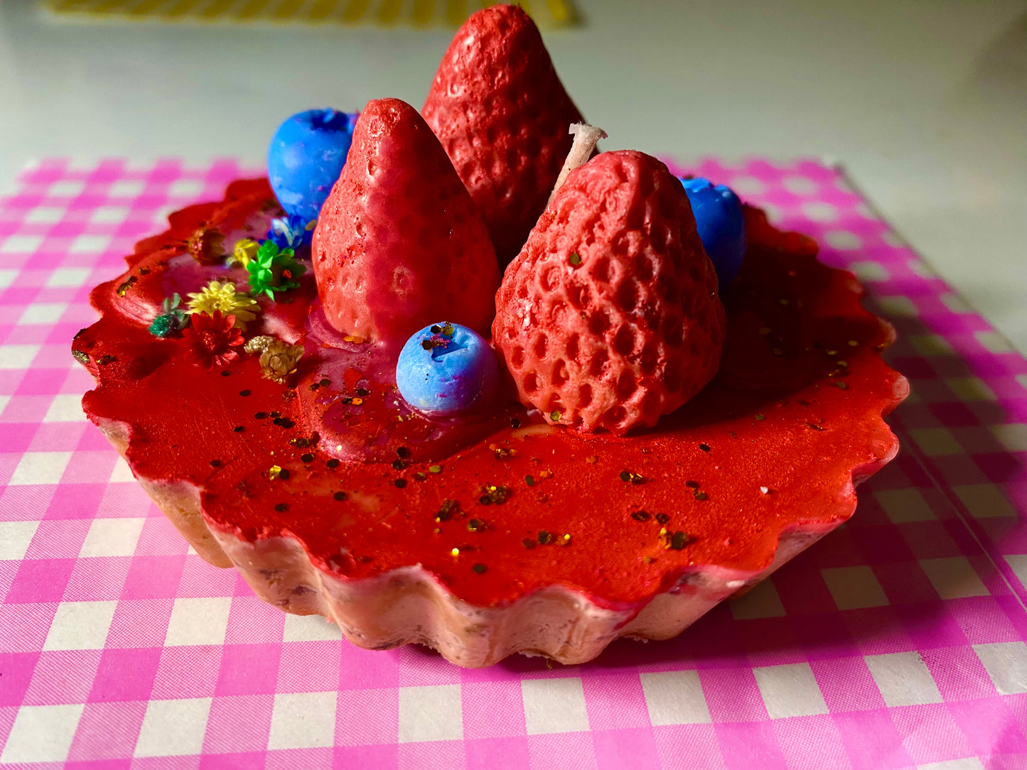 Strawberry Tart Candle