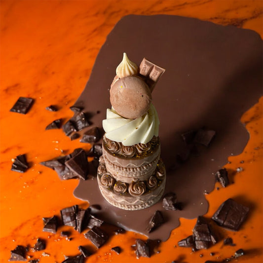 Chocolate Cake Candle