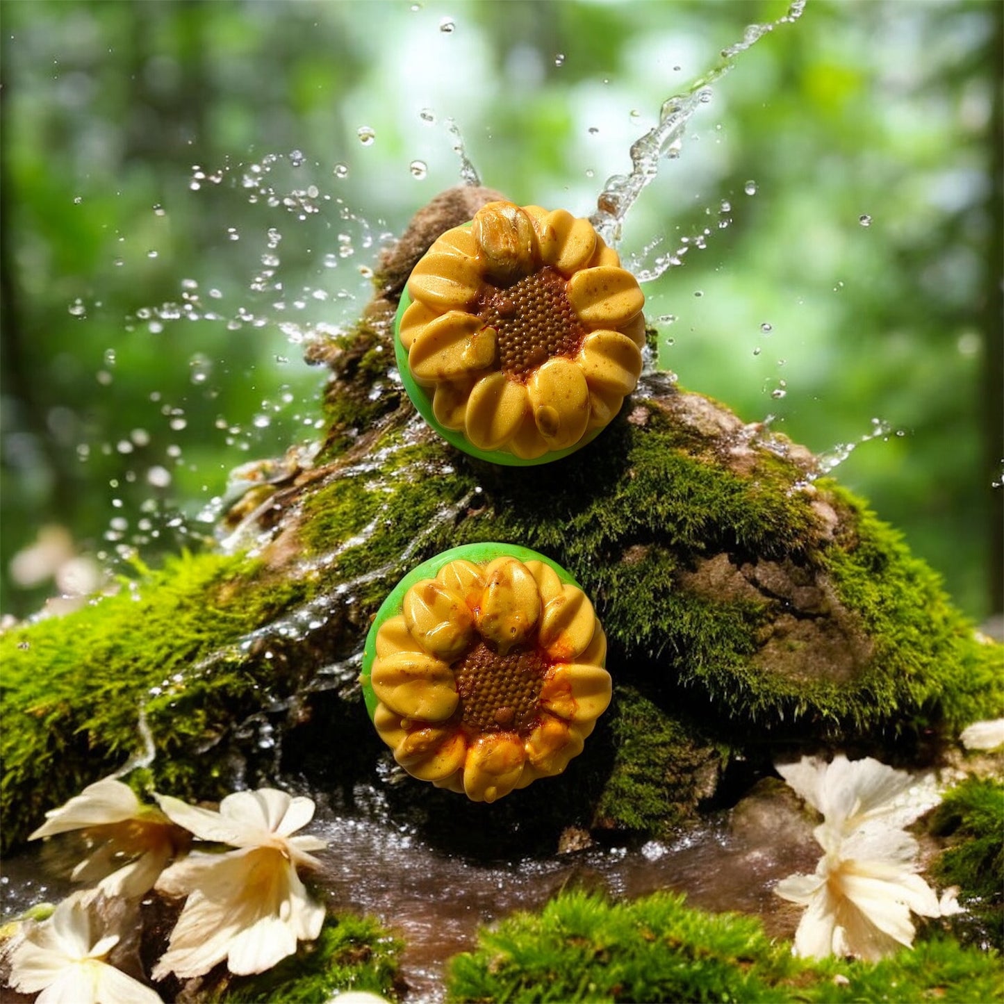 Citrus Scented Sunflower Soap Bars